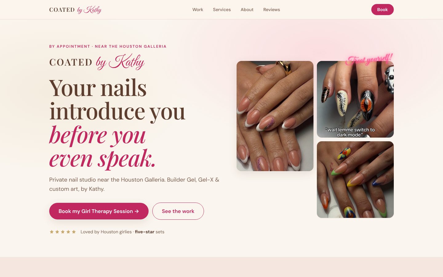 Coated by Kathy: homepage